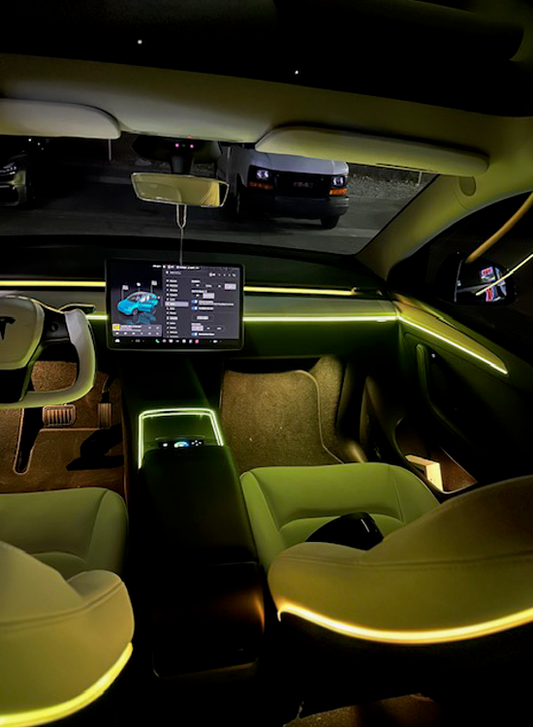 2021-2023 Tesla Model Y and 3 Ambient Lights