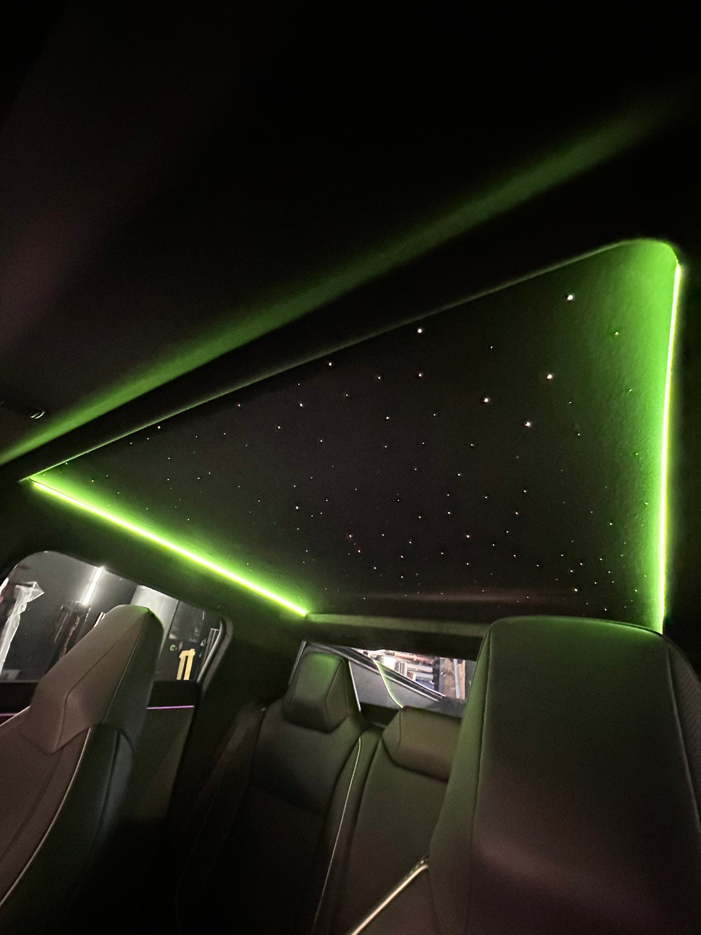 Cybertruck Star Light Retractable Sunshade