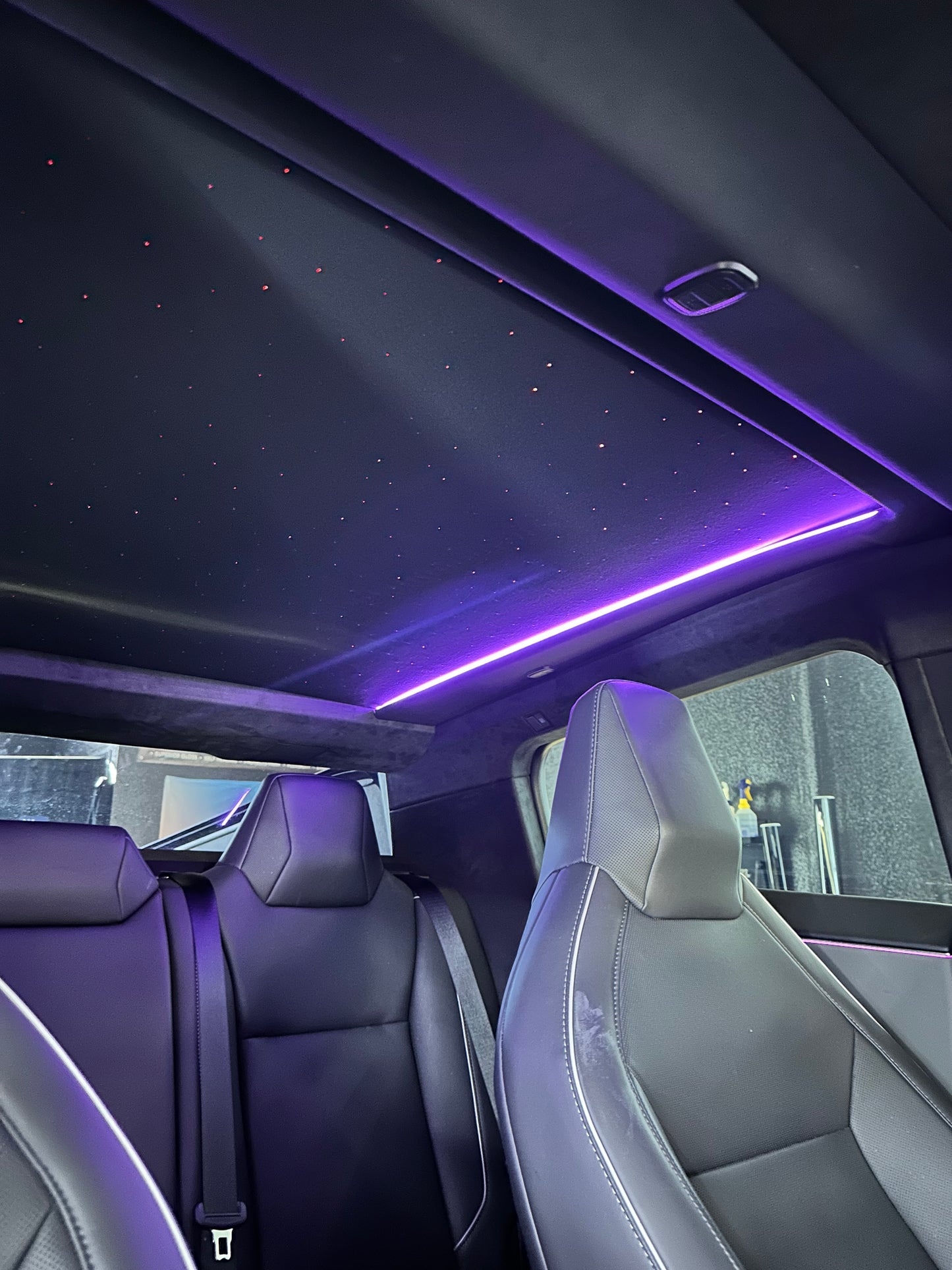 Cybertruck Star Light Retractable Sunshade