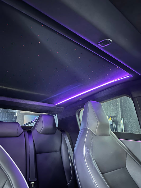 Cybertruck Star Light Retractable Sunshade