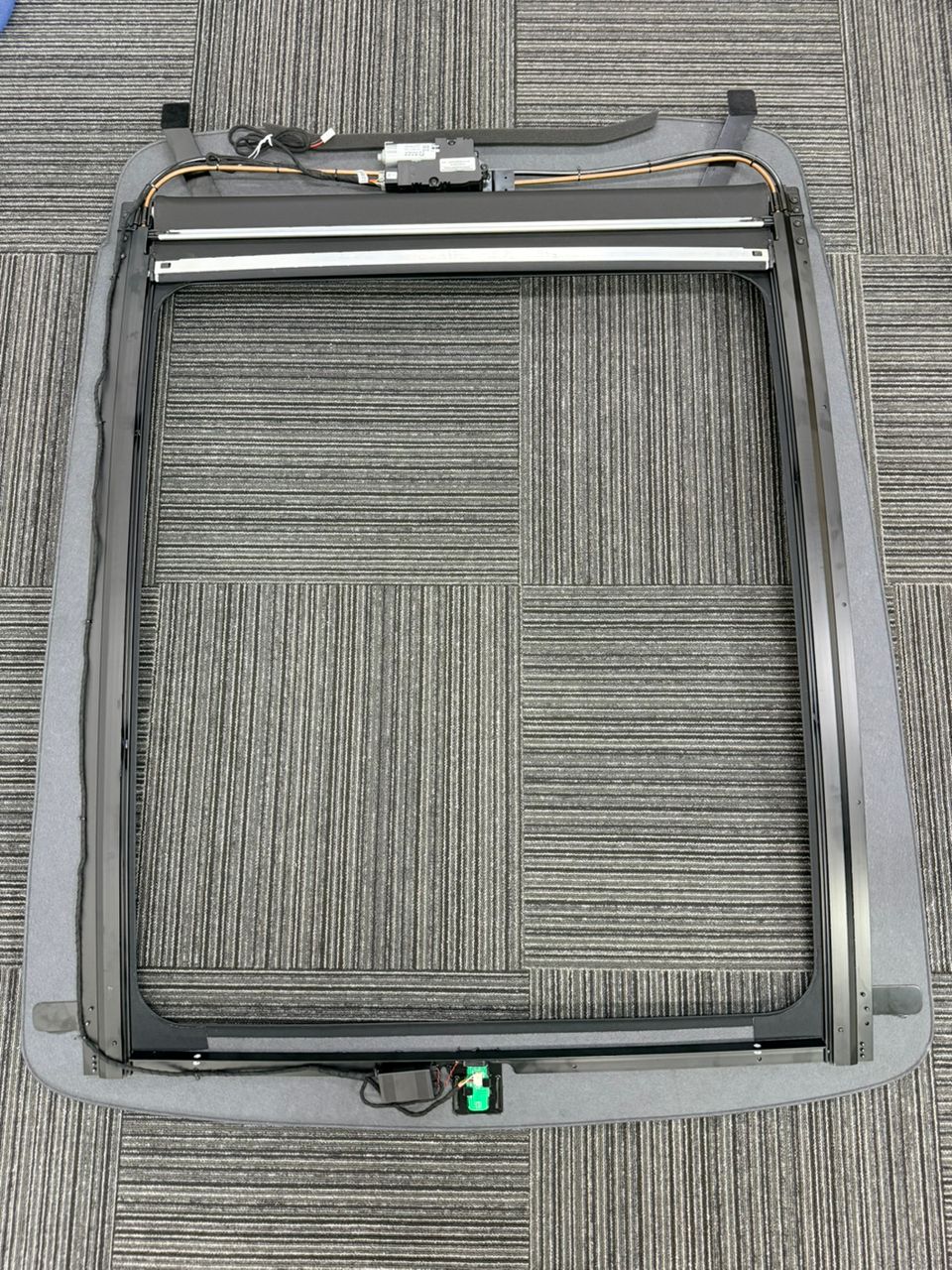 2026 black Tesla Model Y Starlight Retractable Sunshade