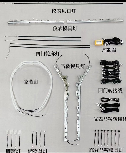 2016-2020 Model 3 and Y Ambient Lights