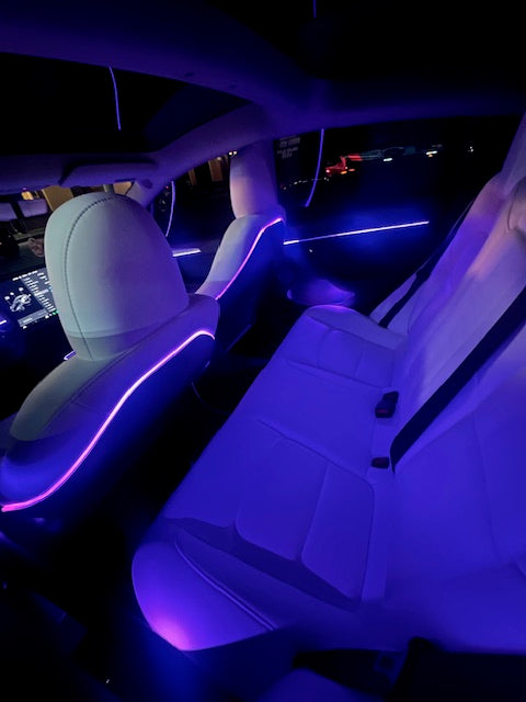 2021-2023 Tesla Model Y and 3 Ambient Lights