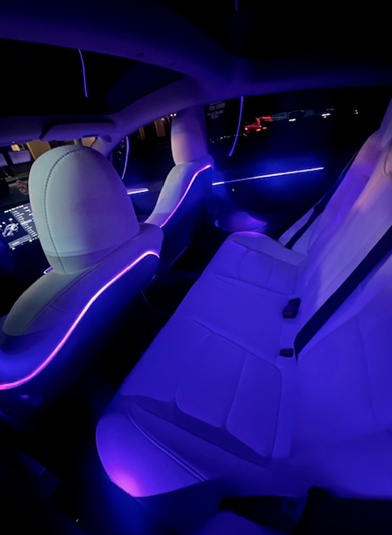 2021-2023 Tesla Model Y and 3 Ambient Lights