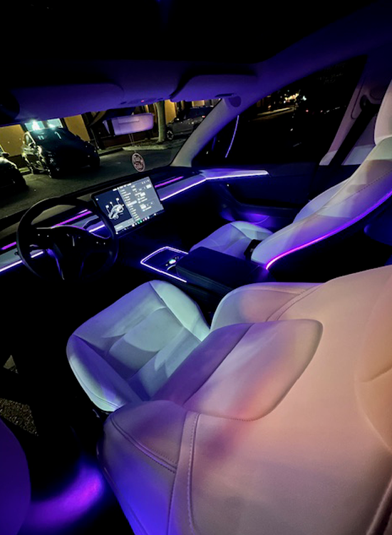 2021-2023 Tesla Model Y and 3 Ambient Lights